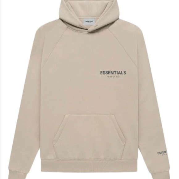 Fear of God Other - Fear of God Essentials Core Collection String Tan Hoodie XL